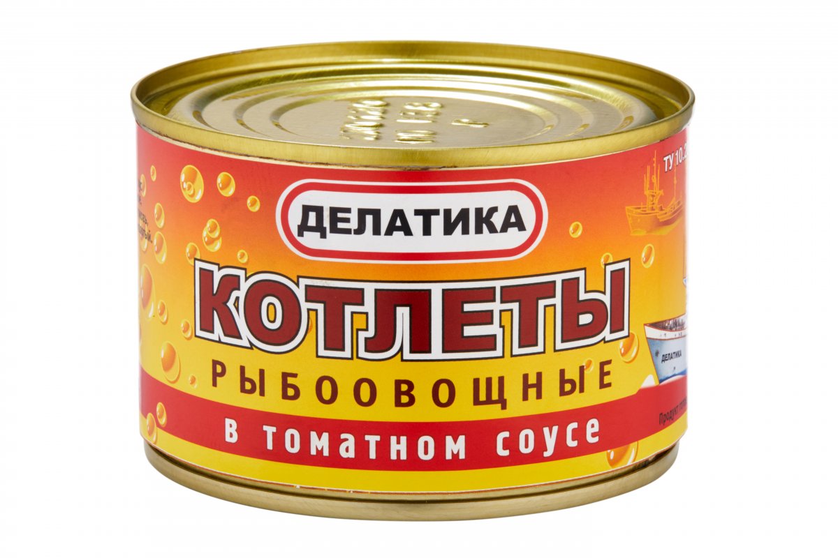 Котлеты рыбоовощные в томатном соусе